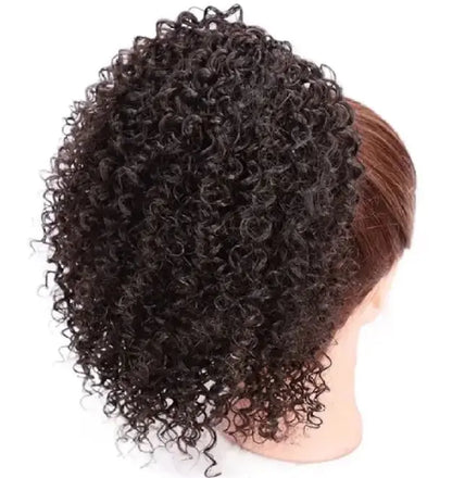 Chic Small Curls Ponytail Wig