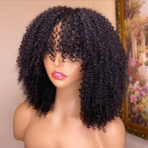 Premium Curly Human Hair Wig