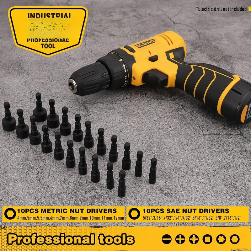 Ultimate 11-Piece Magnetic Screwdriver Set with Magnetizer/Demagnetizer - Precision Phillips & Slotted Tips for Every Task!