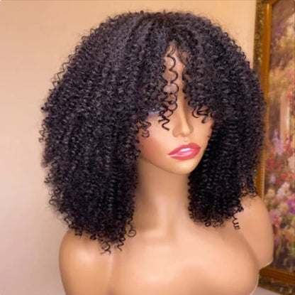 Premium Curly Human Hair Wig