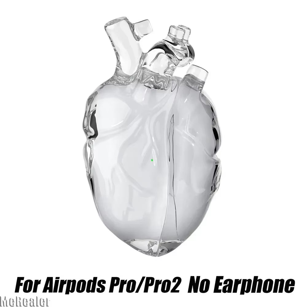 Heart of Music Silicone Case for AirPods Pro/Pro2/3 - Non-Yellowing Wireless Earphone Protection