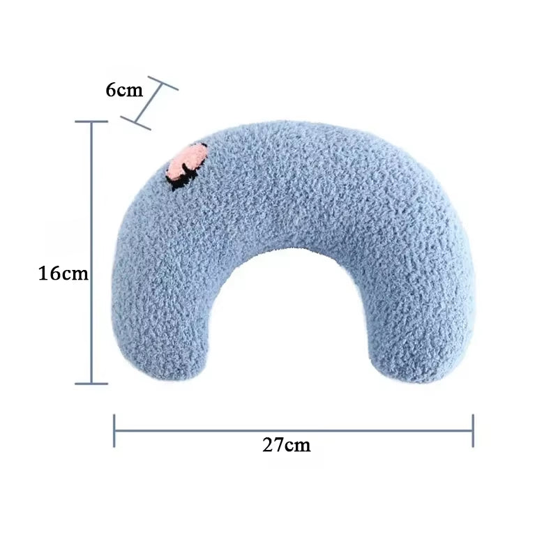 Ultimate Cozy U-Shaped Pet Pillow for Deep, Supportive Sleep for Your Furry Friends