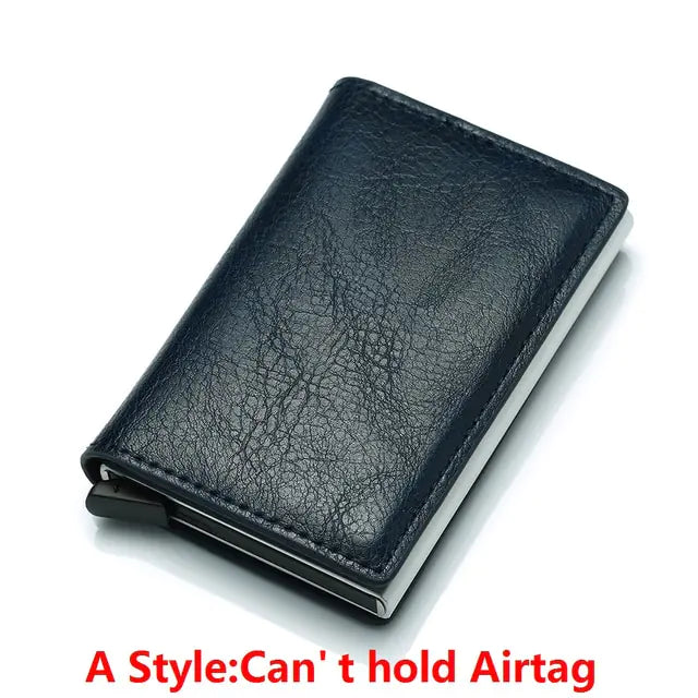 Sleek Carbon AirTag Wallet