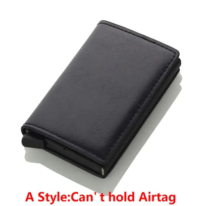 Sleek Carbon AirTag Wallet