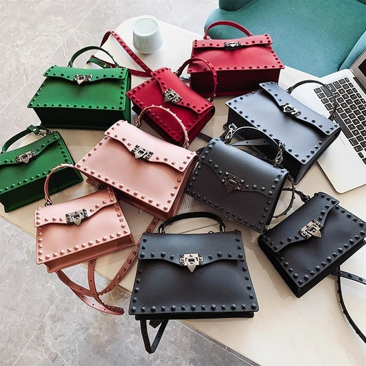 Chic Leather Crossbody Satchels