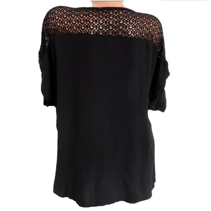 Ladies' Elegant Short Sleeve Top