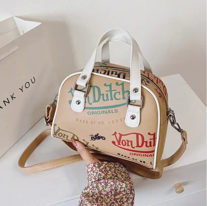 Von Dutch PU Leather Crossbody