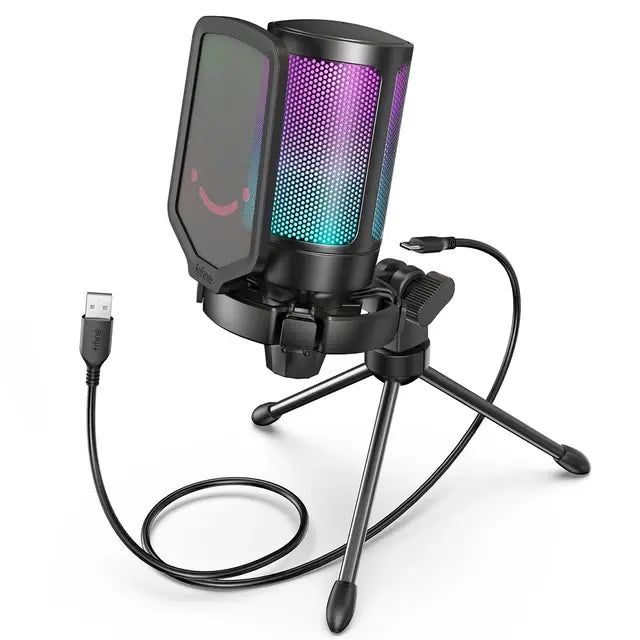 RGB Gaming Desktop Microphone