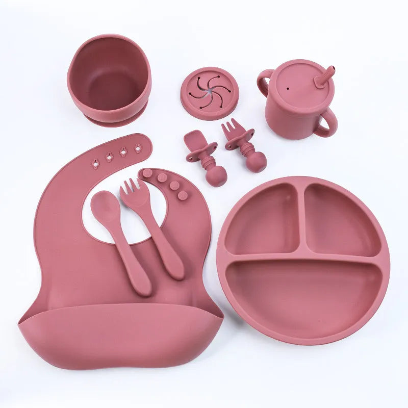 Children's Silicone Plate Set