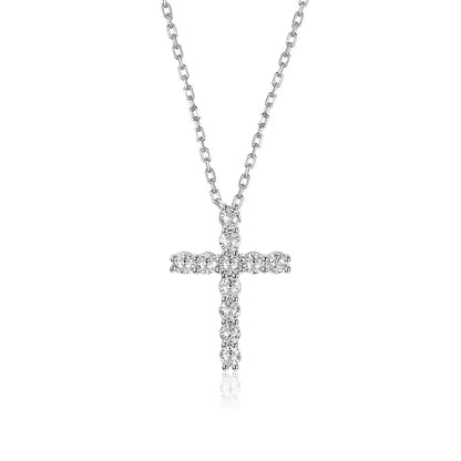 Moissanite Cross