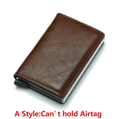 Sleek Carbon AirTag Wallet