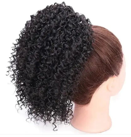 Chic Small Curls Ponytail Wig