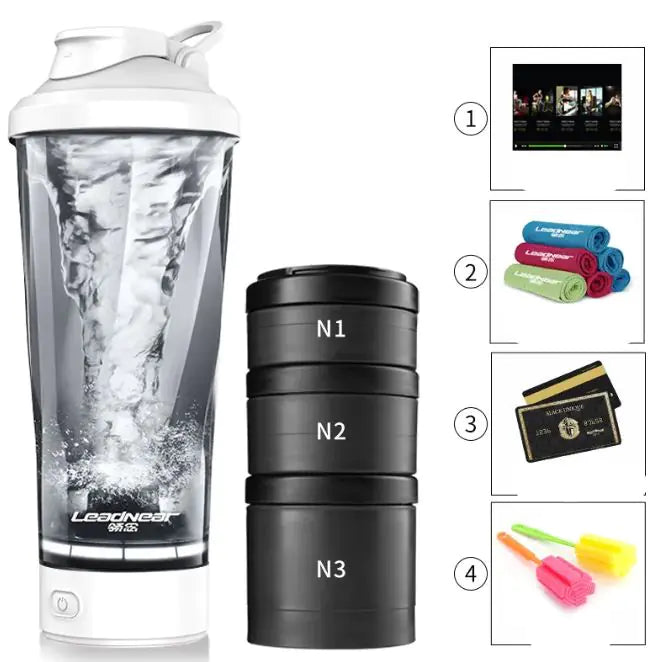 Fitness Shake Mixer Bottle