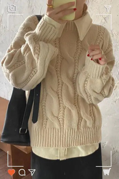 Elegant Women's Pullover Sweaters