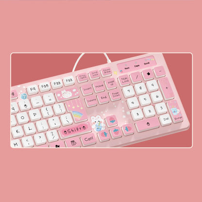 Strawberry Cloud Pro Gaming Keyboad