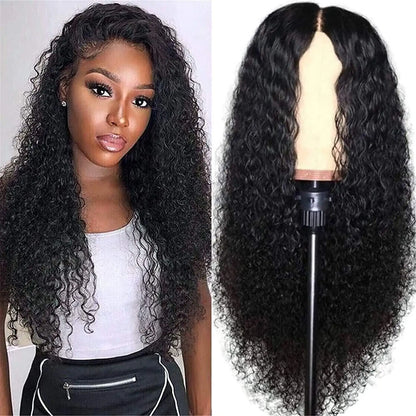 Brazilian Curly Lace Front Wig - Long Wavy Hair Wig