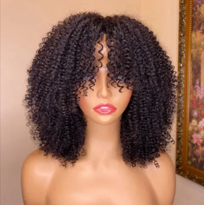 Premium Curly Human Hair Wig