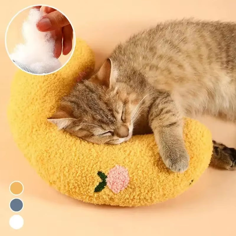 Ultimate Cozy U-Shaped Pet Pillow for Deep, Supportive Sleep for Your Furry Friends