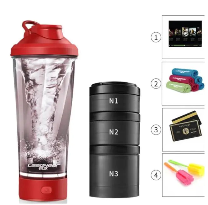 Fitness Shake Mixer Bottle