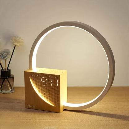 Versatile Touch Control Bedside Lamp with Natural Sounds, Alarm Clock & Adjustable Brightness