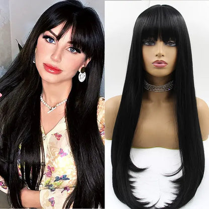 Natural Hair Wig (black)