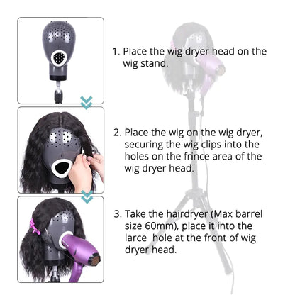 Wig Quick-Dry Station