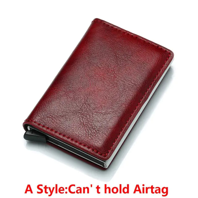 Sleek Carbon AirTag Wallet