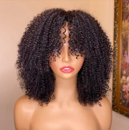 Premium Curly Human Hair Wig