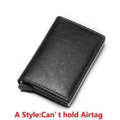 Sleek Carbon AirTag Wallet