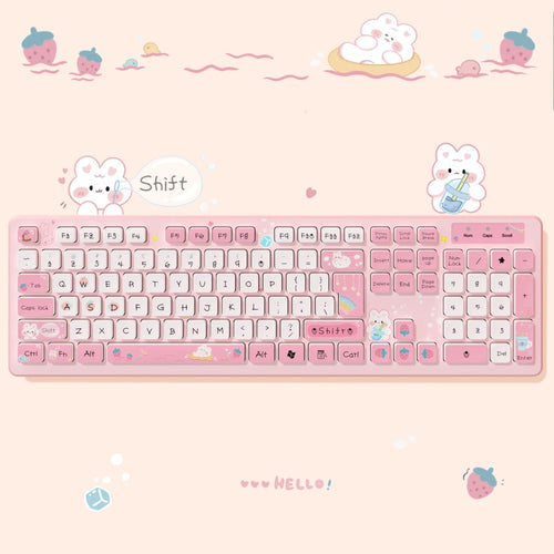 Strawberry Cloud Pro Gaming Keyboad