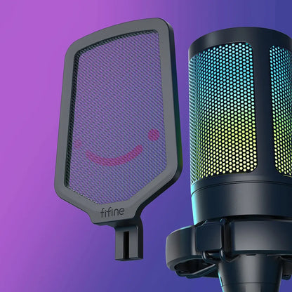 RGB Gaming Desktop Microphone