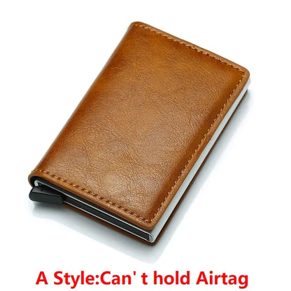 Sleek Carbon AirTag Wallet