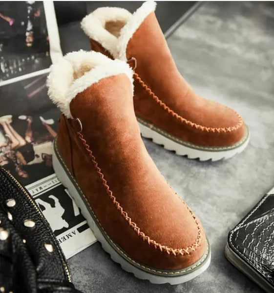 Cozy Slip-On Winter Boot